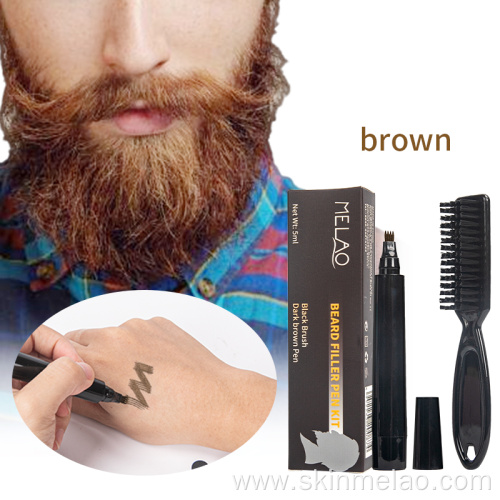 Wholesale Custom logo Beard Filling Pen Waterproof